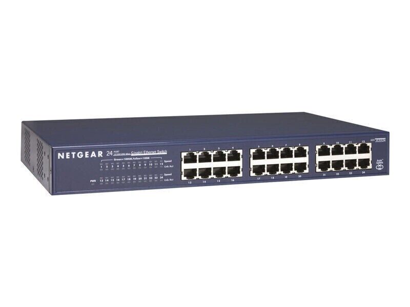 NETGEAR 19 1000MBits Netzwerk-Switch 24-Port (JGS524-200EUS)