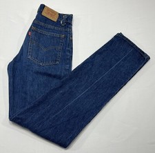 VTG USA WPL 423 Levis Straight Leg Blue Denim Jeans Mens 30x34 Measure 29x33  