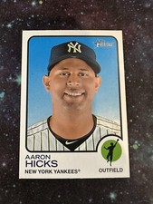 2022 Heritage High Number Base Short Print SP #715 Aaron Hicks