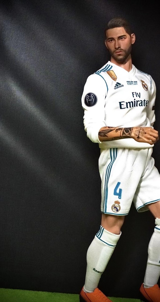 custom 1/6 scale Sergio Ramos Male Model for 12'' Action Figure | eBay