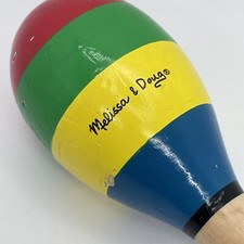 RARE Melissa and Doug 8  Wooden Maraca Baby Kids Musical Instruments Sensory Toy