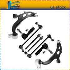 Front control arm ball joint tie rod end sway bar For Ford Flex Ford Taurus 8Pcs