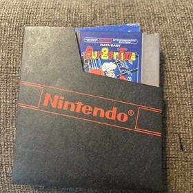 Burger Time with instructin manual and nintendo sleeve (NES, 1987)