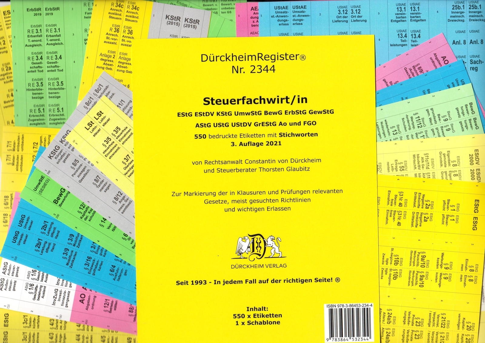 Dürckheimregister® Steuerfachwirt/in - Wirtschaftsgesetze