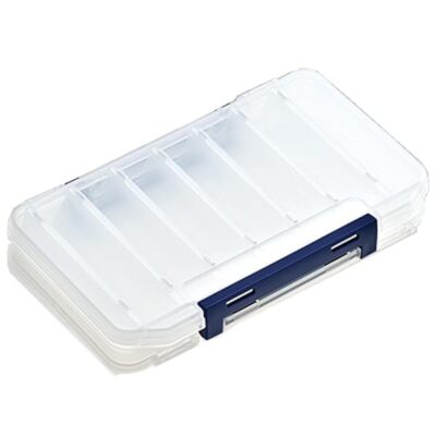 MEIHO Reversible Tackle Box #100 clear 200x126x36mm Angelzubehör NEU