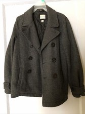 the childrens place Grey Jacket Coat Size L 10/12 Buttons