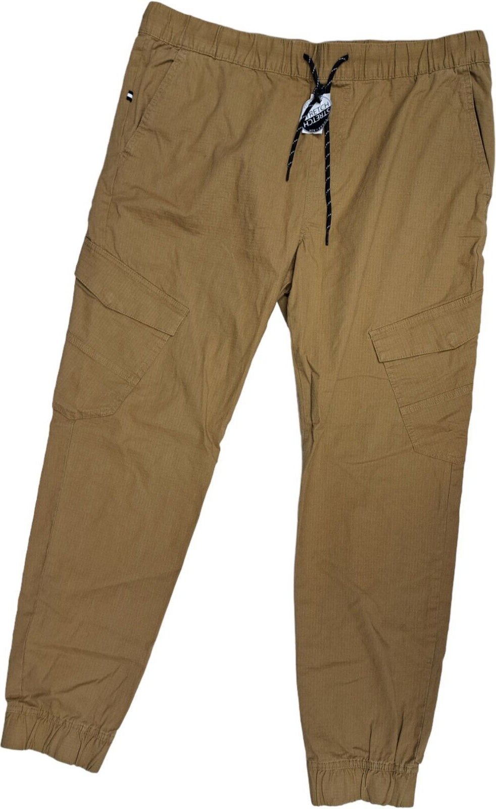 Edgar + Ash Womens Khaki Pants Drawstring Waist Size XL XLARGE eBay