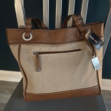 Nwt Style & Co Brightspot Tote - Natural Linen