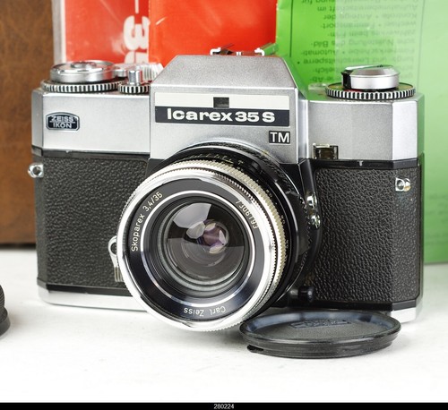Carl Zeiss Skoparex 3,4/35mm Tessar 2,8/50mm Super Dynarex 4/135mm Lens M42 TM42 - Afbeelding 2 van 11