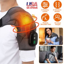 Cordless Heated Shoulder Support Pad with 3 Heat Levels for Left Right Shoulder