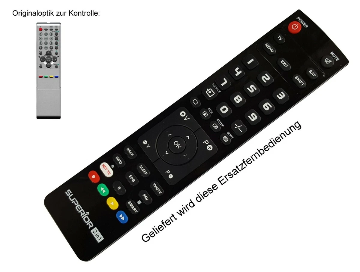 RemotesReplaced Mando a Distancia Compatible con Orion 076R0NW010