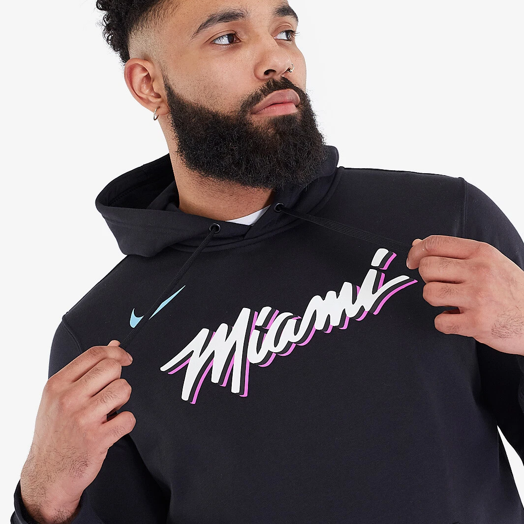 Miami Heat City Edition Men's Nike NBA Fleece Pullover Hoodie