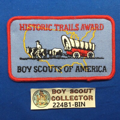 Boy Scouts of America Historic Trails Award Patch | eBay