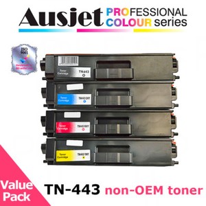 Ausjet TN443 non-OEM Toner for BROTHER HL-L8260,8360;MFC-L8690,8900,8904; 4.5/4K | eBay
