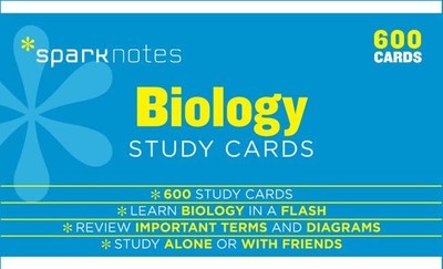 Biology (SparkNotes Study Cards) by SparkNotes Editors Cards Book The Fast Free