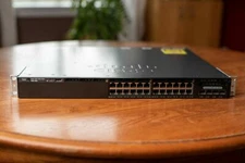 Cisco Catalyst WS-C3650-24TS-S  4x1G Uplink Ports Switch
