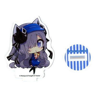 August von Parseval Mini Figur Acryl Ständer Azur Lane Marion Japan C333