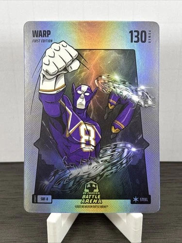 Bo Jackson Battle Arena WARP ~ 1ST EDITION ~ Silver Battlefoil SBF-8