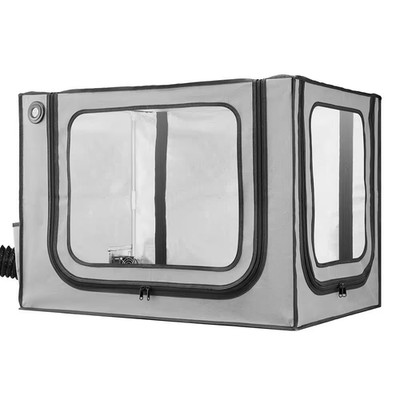 3D Printer Enclosure with Ventilation, Grey Dustproof and Waterproof Large Size