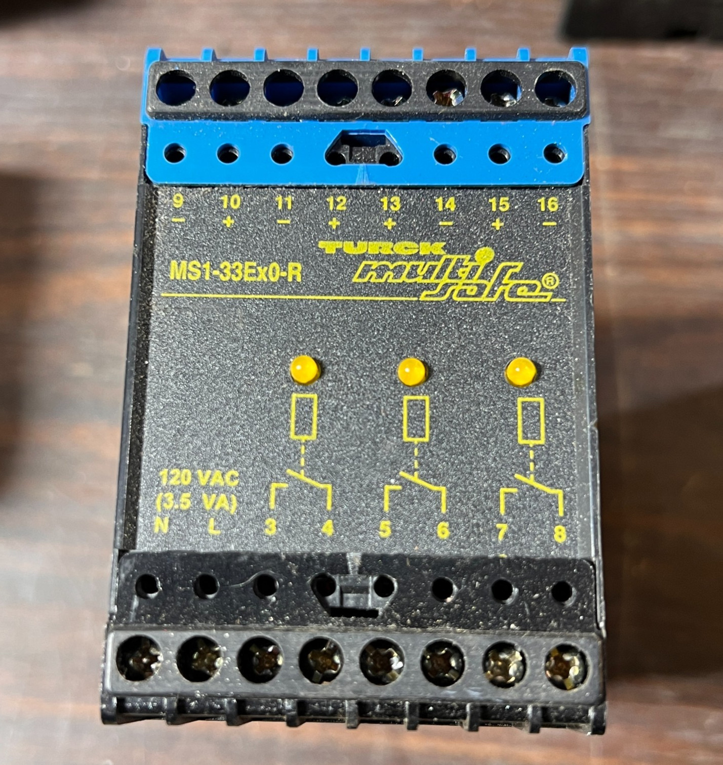 TURCK MS1-33EX0-R MULTI SAFE ISOLATING SWITCHING AMPLIFIER