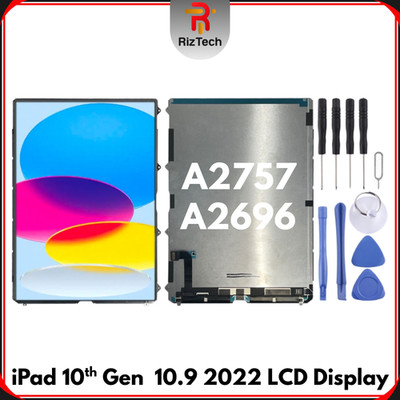 Für iPad 10. Gen 2022 10,9'' A2757 A2696 LCD Bildschirm Display Ersatz UK Ware