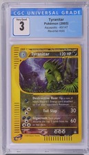 Pokemon TCG 2003 Tyranitar 40/147 Aquapolis Reverse Holo CGC 3 VERY GOOD on eBay
