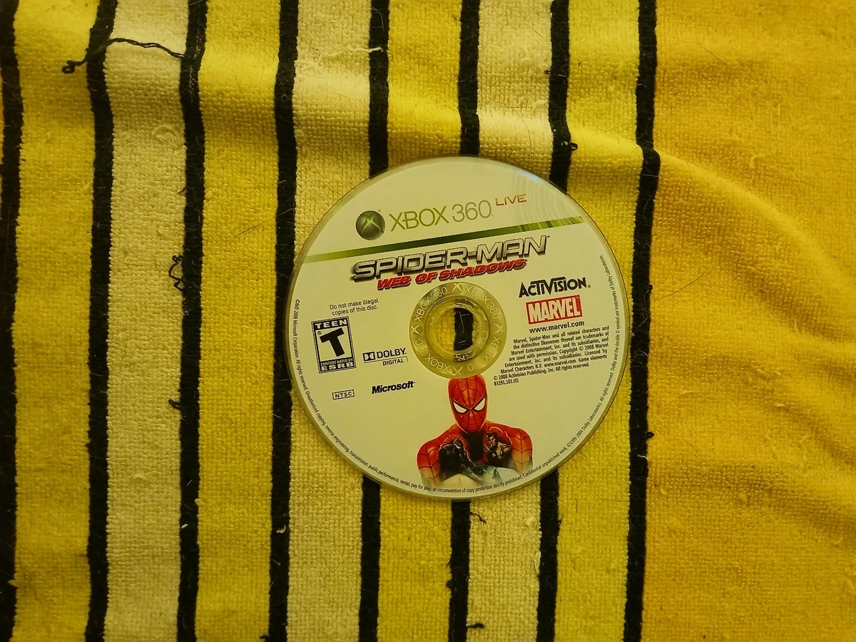 Microsoft Xbox 360 Spider-Man: Web of Shadows Video Games for sale