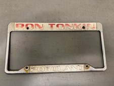 Ron Tonkin Chevrolet Portland Or Vintage Metal Dealer License Plate Frame Chevy Ron Tonkin Chevrolet Portland Or Vintage Metal Dealer License Plate Frame Chevy