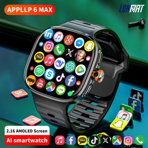 2.16'' AMOLED 4G SIM Card Android Smart Watch with Rotating Camera (3GB+32GB)
