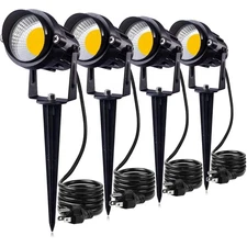 HBN Outdoor Landscape Spotlights, 5W LED Landscape Lights for Yard, IP65 3000K