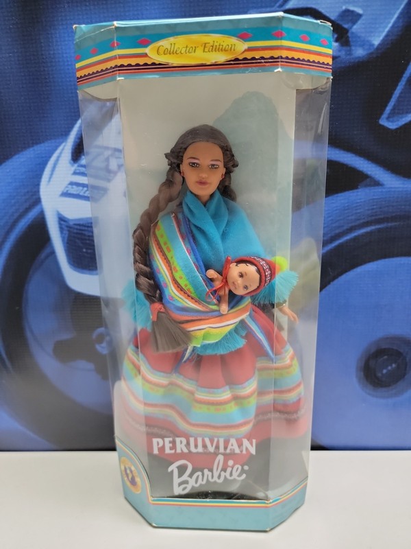 Peruvian Barbie And Baby Dolls of The World Peru 1998 Mattel 21506 - New In Box