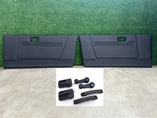 Black Custom Door Panel Set With Fitting For Suzuki Samurai Sj410 Sj413