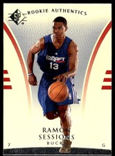 Ramon Sessions 2007-08 SP Authentic #118 Bucks NBA READ FREE SHIP AutographDen