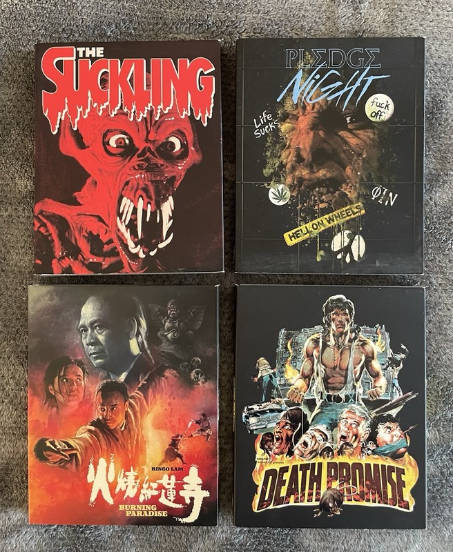 Vinegar Syndrome Blu-Ray Lot, OOP, LIMITED EDITION SLIPCOVERS, HORROR, RARE, HTF