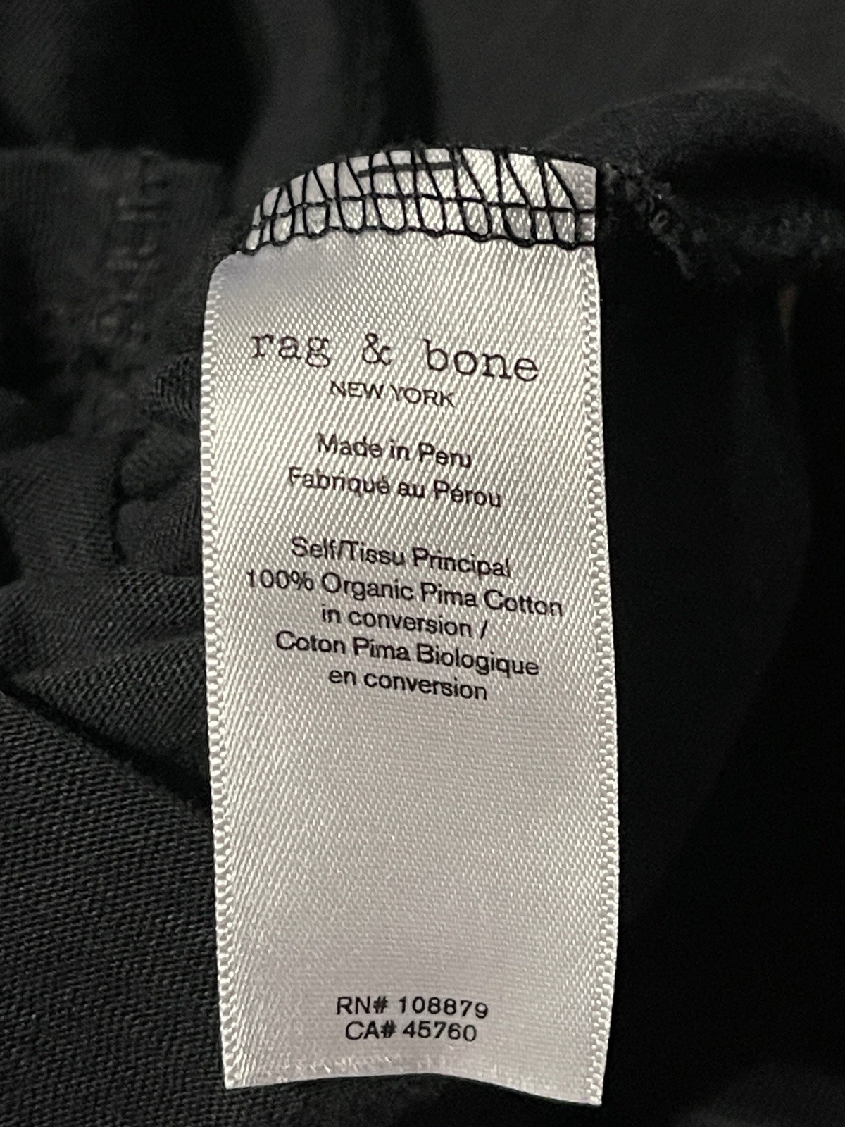 Rag & Bone Scribble Rose Script Long Sleeve Tee W… - image 8