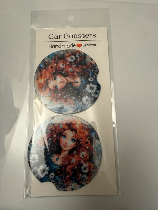 Car Coasters Merida