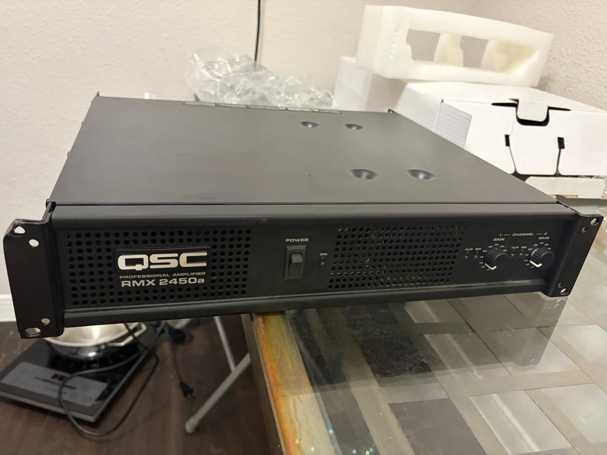 Preços baixos em QSC 2450 amplificadores de áudio profissional | eBay