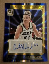 2025 Donruss - Courtney Vandersloot Blue Lazer Auto /25