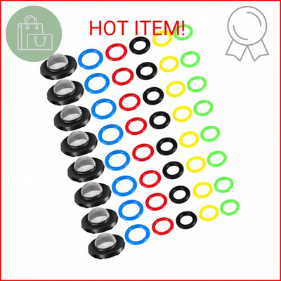 #ad 48 Pieces O Ring Power Pressure Washer Kit 6 Sizes Sealing Stainless Steel Filte $10.36