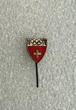 SWITZERLAND pin badge Swiss Olympic NOC 1972 Munich