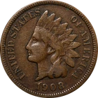 1908-S Indian Cent Great Deals From The Executive Coin Company