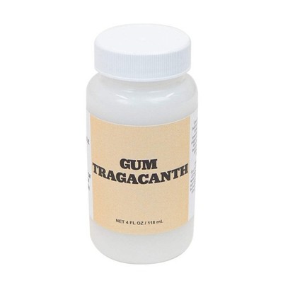Fiebing's Gum Tragacanth for Edge Burnishing and Finishing 4 Fluid Ounce Bottle