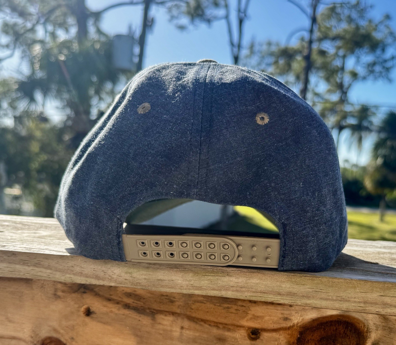 Handcrafted Ford Trucker Hat | 2 Tone Denim/gray | SnapBack