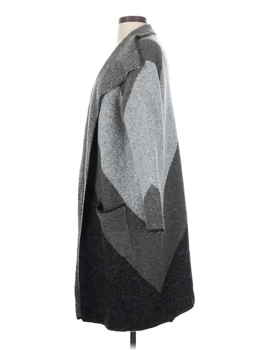Joseph A. Women Gray Coat S View 4