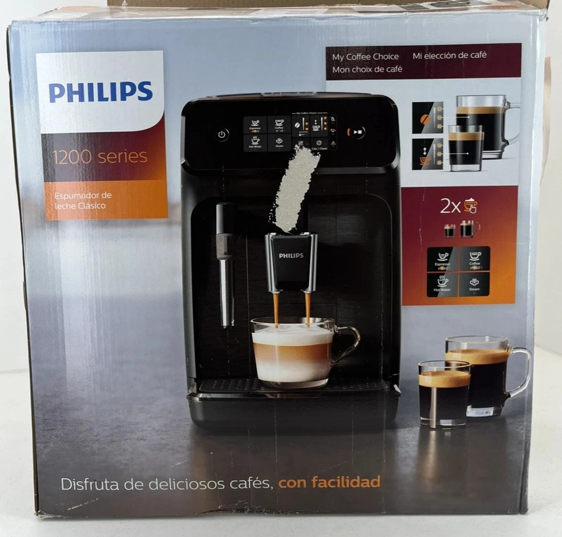 Philips EP1220/04 Fully Automatic Espresso Coffee Machine 1200 Series