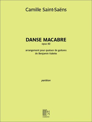 Camille Saint-Saens | Danse macabre opus 40 - Score (2019) | Partitur