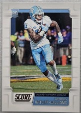 2019 Score Anthony Ratliff-Williams #389 RC NM Pack Fresh!