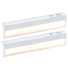 BLACK+DECKER Battery Operated Under Cabinet Lighting, Motion Sensor On/Off, W...