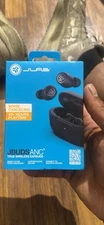 JLab JBuds ANC 3 True Wireless Earbuds Smart Active Noise Canceling Black New