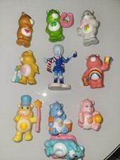 MOVING SALE Vintage Care Bear 2.5 Figure Lot Of 11 1983/84 Kenner See Pics